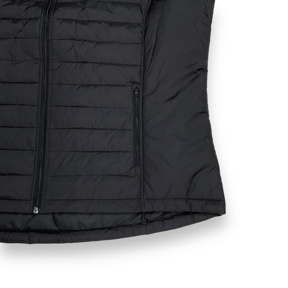 Tri Mountain Vest Mens 2XL Adult Black Quilted Windbreaker Zip Pockets NWT - Picture 2 of 9